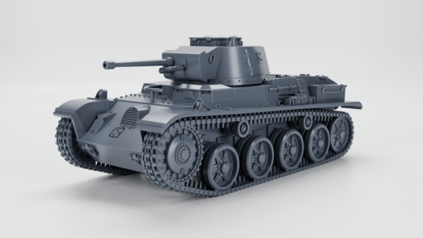 WW2 SWEDEN STRIDSVAGN  L-60 M/38 (L-60A, S-I) 3D PRINTED, MANY SCALES AVAILABLE