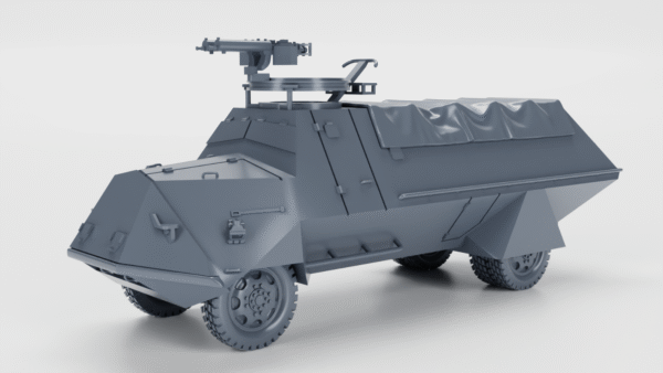 WW2 SWEDEN TGBIL M/42D SKP TERRANGBIL M/42D SKP-3D PRINTED,MANY SCALES AVAILABLE - Image 3