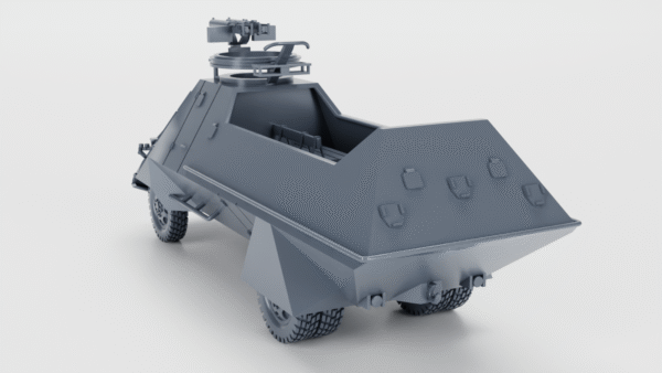 WW2 SWEDEN TGBIL M/42D SKP TERRANGBIL M/42D SKP-3D PRINTED,MANY SCALES AVAILABLE - Image 5