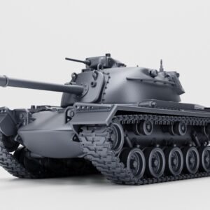 COLD WAR USA-M48A2 GENERAL PATTON, 3D PRINTED, MANY SCALES AVAILABLE