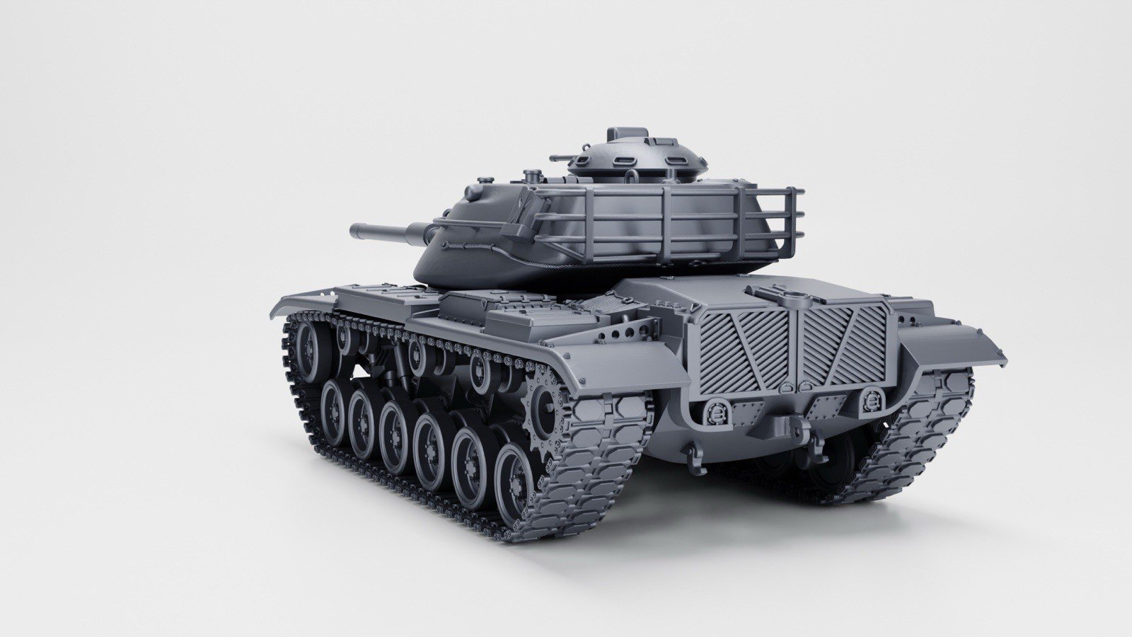 COLD WAR USA-M60A3 PATTON, 3D PRINTED, MANY SCALES AVAILABLE - Image 5