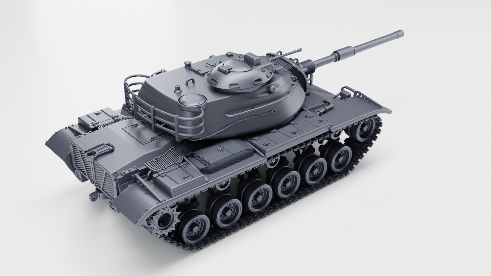 COLD WAR USA-M60A3 PATTON, 3D PRINTED, MANY SCALES AVAILABLE - Image 7