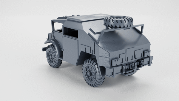 WW2 CANADA CHEVROLET CGT ARTILLERY TRACTOR, 3D PRINTED, MANY SCALES AVAILABLE - Image 4