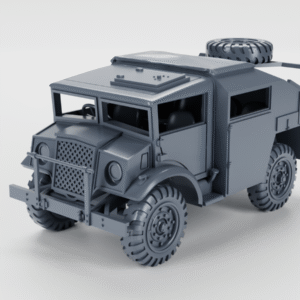 WW2 CANADA CHEVROLET CGT ARTILLERY TRACTOR, 3D PRINTED, MANY SCALES AVAILABLE