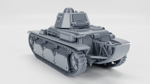 WW2 FRENCH LIGHT TANK RENAULT R40, 3D PRINTED, MANY SCALES AVAILABLE - Image 3