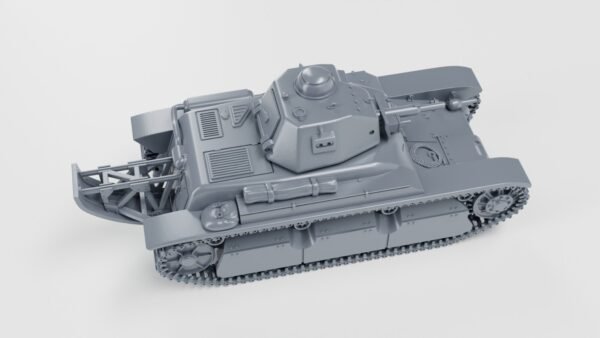 WW2 FRENCH LIGHT TANK RENAULT R40, 3D PRINTED, MANY SCALES AVAILABLE - Image 4
