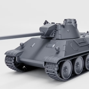 WW2 GERMAN DAIMLER BENZ PANTHER (VK 30.02) , 3D PRINTED, MANY SCALES AVAILABLE