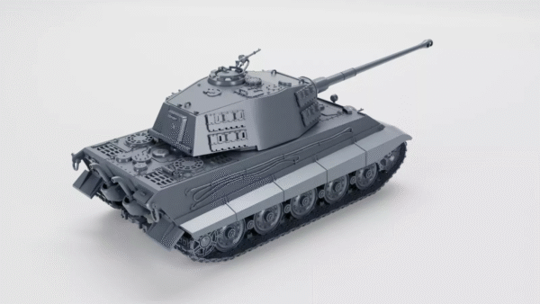 WW2 GERMAN TIGER II AUSF.B (Sd.Kfz.182) ,3D PRINTED, MANY SCALES AVAILABLE - Image 4