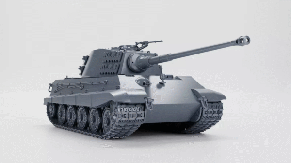 WW2 GERMAN TIGER II AUSF.B (Sd.Kfz.182) ,3D PRINTED, MANY SCALES AVAILABLE