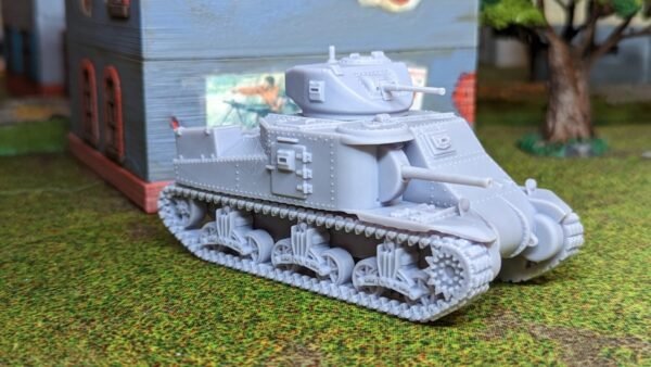 WW2 UK M3 GRANT MEDIUM TANK, 3D PRINTED, MANY SCALES AVAILABLE - Image 4