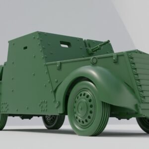 WW2 UK STANDARD BEAVERETTE MK.II 3D PRINTED, MANY SCALES AVAILABLE