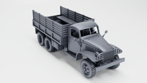 WW2 USA GMC 353, 3D PRINTED, MANY SCALES AVAILABLE - Image 4
