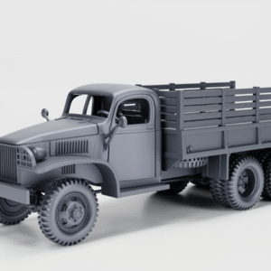 WW2 USA GMC 353, 3D PRINTED, MANY SCALES AVAILABLE