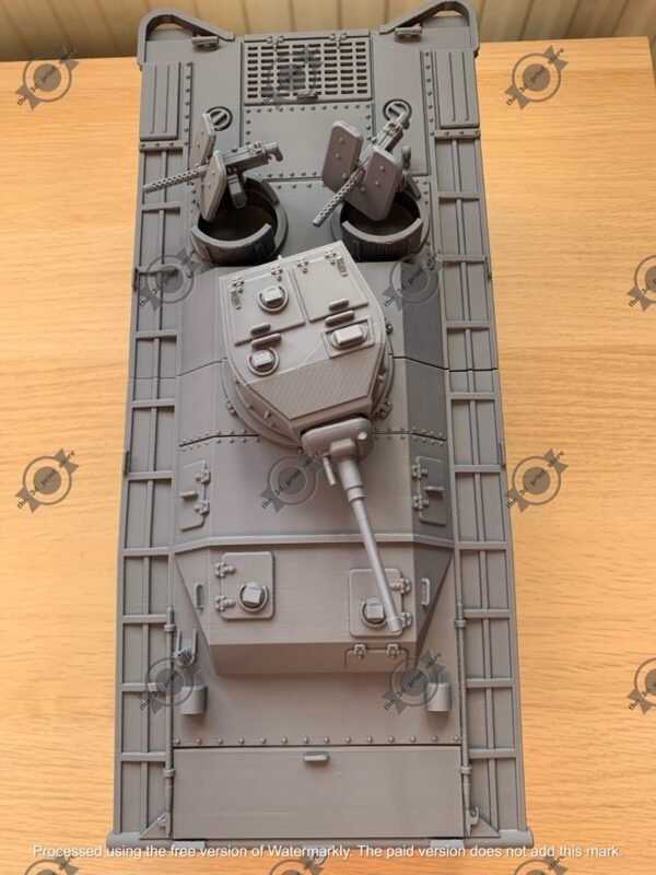 WW2 USA-LVT(A)-1 AMTRACK, 3D PRINTED, MANY SCALES AVAILABLE - Image 11