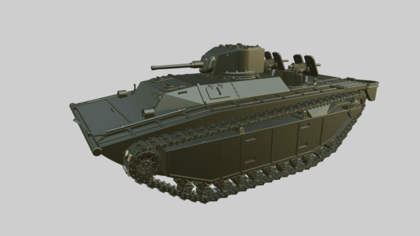 WW2 USA-LVT(A)-1 AMTRACK, 3D PRINTED, MANY SCALES AVAILABLE - Image 12