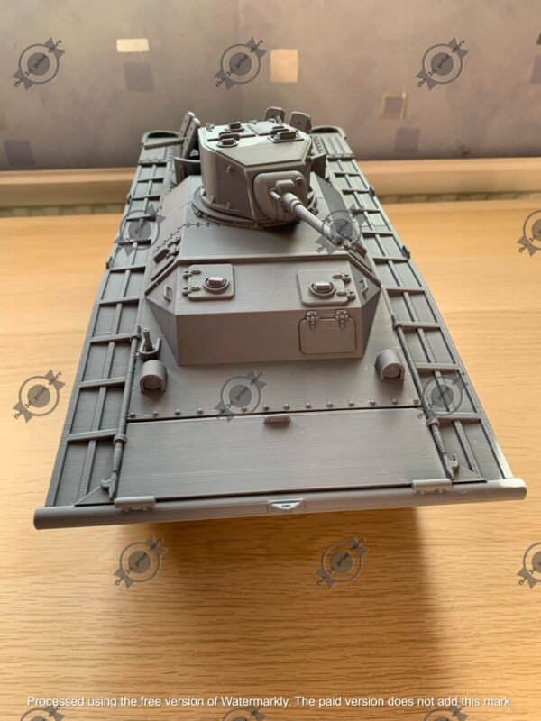 WW2 USA-LVT(A)-1 AMTRACK, 3D PRINTED, MANY SCALES AVAILABLE - Image 3