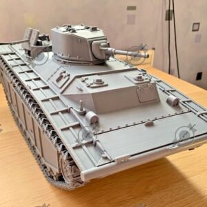 WW2 USA-LVT(A)-1 AMTRACK, 3D PRINTED, MANY SCALES AVAILABLE