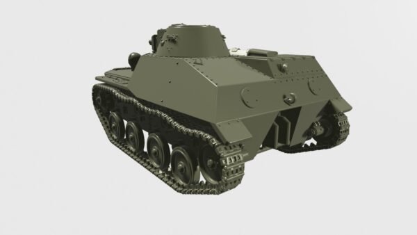 WW2 USSR AMPHIBIOUS LIGHT TANK T-40 , 3D PRINTED, MANY SCALES AVAILABLE - Image 3