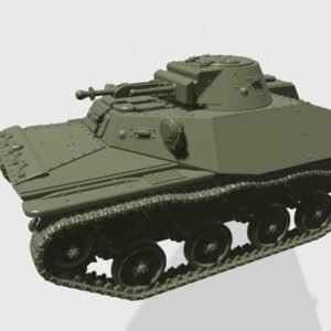 WW2 USSR AMPHIBIOUS LIGHT TANK T-40 , 3D PRINTED, MANY SCALES AVAILABLE