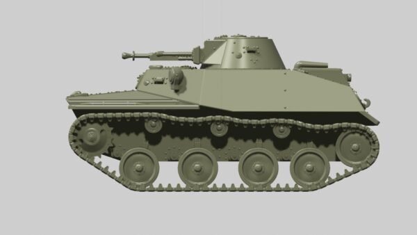 WW2 USSR AMPHIBIOUS LIGHT TANK T-40 , 3D PRINTED, MANY SCALES AVAILABLE - Image 5