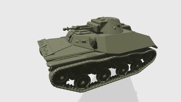 WW2 USSR AMPHIBIOUS LIGHT TANK T-40 , 3D PRINTED, MANY SCALES AVAILABLE
