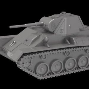 WW2 USSR LIGHT TANK T-70, 3D PRINTED, MANY SCALES AVAILABLE
