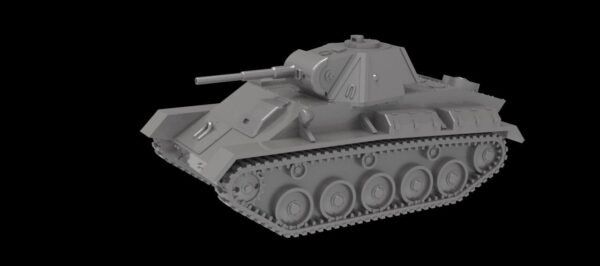 WW2 USSR LIGHT TANK T-70, 3D PRINTED, MANY SCALES AVAILABLE