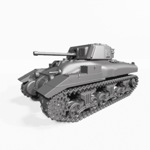 WW2 CANADA RAM MK.II (6-POUNDER) 3D PRINTED,MANY SCALES AVAILABLE
