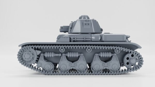 WW2 FRENCH LIGHT TANK RENAULT R35, 3D PRINTED, MANY SCALES AVAILABLE - Image 3