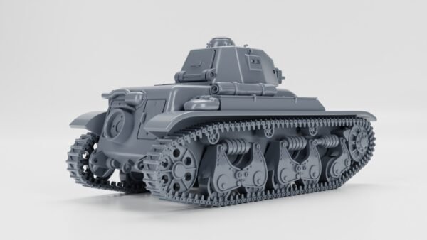 WW2 FRENCH LIGHT TANK RENAULT R35, 3D PRINTED, MANY SCALES AVAILABLE - Image 4