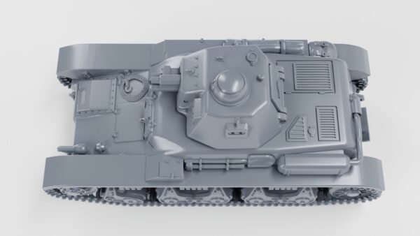 WW2 FRENCH LIGHT TANK RENAULT R35, 3D PRINTED, MANY SCALES AVAILABLE - Image 6