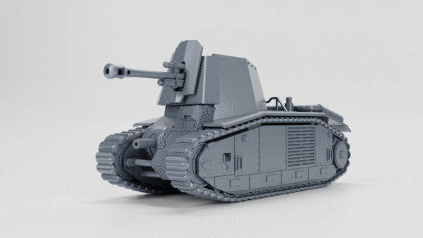 WW2 GERMAN LEFH 18/3 AUF GESCHUTZWAGEN B2, 3D PRINTED, MANY SCALES AVAILABLE - Image 3