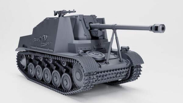 WW2 GERMAN MARDER II AUSF.F (Sd.Kfz.131) 3D PRINTED, MANY SCALES AVAILABLE - Image 3