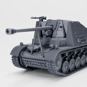 WW2 GERMAN MARDER II AUSF.F (Sd.Kfz.131) 3D PRINTED, MANY SCALES AVAILABLE