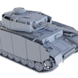 WW2 GERMAN PANZER IV AUSF H,3D PRINTED, MANY SCALES AVAILABLE