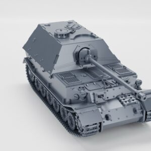 WW2 GERMAN PANZERJAGER TIGER (P) L/71 ELEFANT, 3D PRINTED, MANY SCALES AVAILABLE