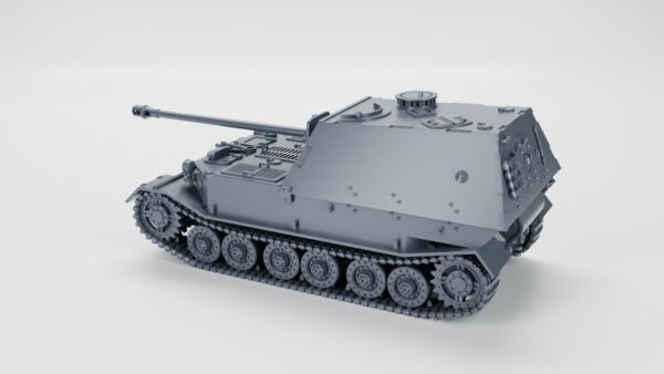 WW2 GERMAN PANZERJAGER TIGER (P) L/71 ELEFANT, 3D PRINTED, MANY SCALES AVAILABLE - Image 5