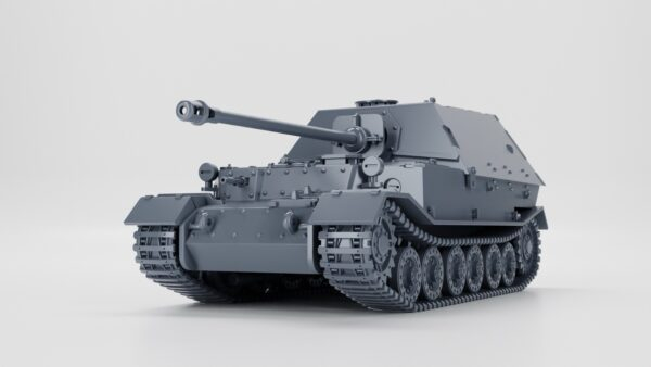 WW2 GERMAN PANZERJAGER TIGER (P) L/71 ELEFANT, 3D PRINTED, MANY SCALES AVAILABLE - Image 6