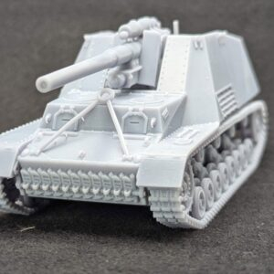WW2 GERMAN SPG HUMMEL (SD.KFZ.165) 3D PRINTED, MANY SCALES AVAILABLE