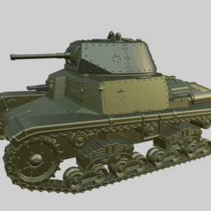 WW2 ITALY CARRO ARMATO M15/42, 3D PRINTED, MANY SCALES AVAILABLE