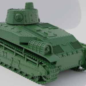 WW2 JAPAN MEDIUM TANK TYPE 89A I-Go, 3D PRINTED, MANY SCALES AVAILABLE