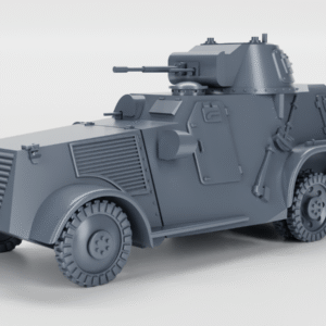 WW2 SWEDEN LANDSVERK L-180 (PANSARBIL M/41), 3D PRINTED, MANY SCALES AVAILABLE