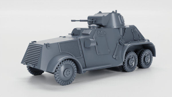WW2 SWEDEN LANDSVERK L-180 (PANSARBIL M/41), 3D PRINTED, MANY SCALES AVAILABLE