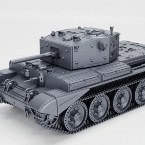 WW2 UK A24 CRUISER MK.VII CAVALIER, 3D PRINTED, MANY SCALES AVAILABLE