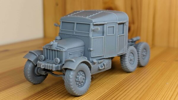 WW2 UK SCAMMELL PIONEER TANK TRANSPORTER, 3D PRINTED, MANY SCALES AVAILABLE - Image 4