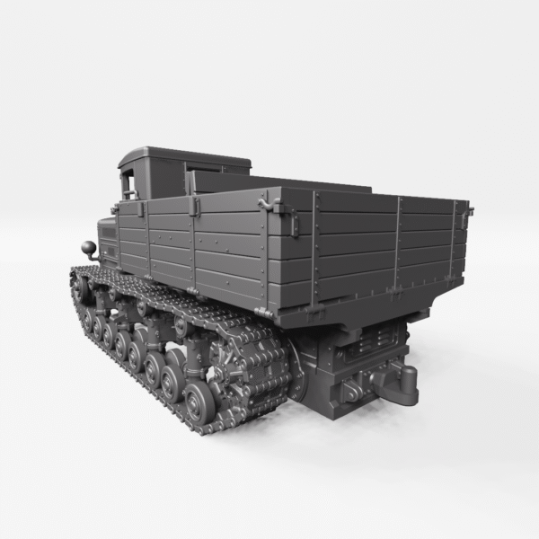 WW2 USSR KOMINTERN ARTILLERY TRACTOR, 3D PRINTED, MANY SCALES AVAILABLE - Image 3