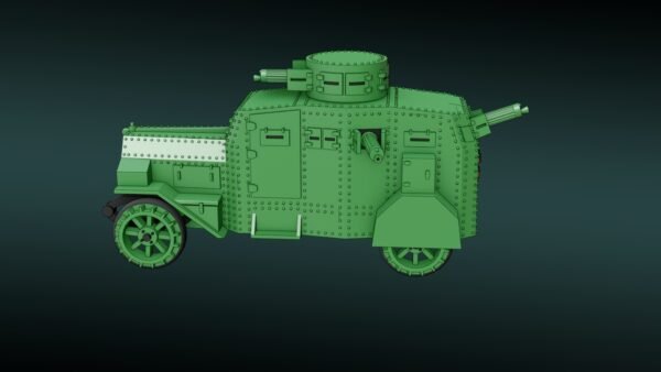 WW1 GERMAN, EHRHARDT EV4 1915, 3D PRINTED, MANY SCALES AVAILABLE - Image 5