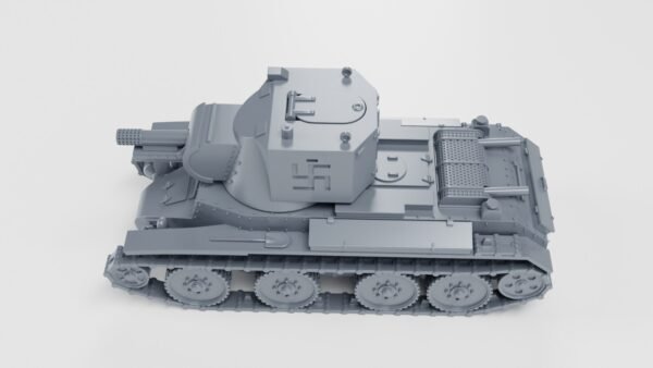 WW2 FINNISH LIGHT TANK BT-42, 3D PRINTED, MANY SCALES AVAILABLE - Image 5