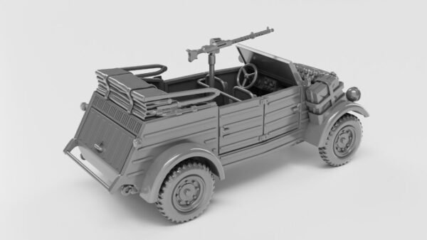 WW2 GERMAN KUBELWAGEN 3D PRINTED,MANY SCALES AVAILABLE - Image 3