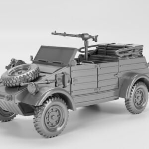 WW2 GERMAN KUBELWAGEN 3D PRINTED,MANY SCALES AVAILABLE